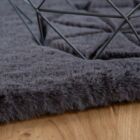 Obsession Lambada szőnyeg - 835 graphite -80x80 cm kör