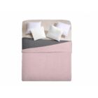 Axel ágytakaró - 260*280 - rózsaszín-fekete - kétoldalas