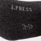 J.Press férfi thermo zokni plüss talprésszel - 41-42 - sötétmelírszürke - D030