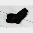 J.Press plüss női zokni - 39-40 - fekete-pink - WWS015