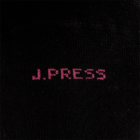 J.Press plüss női zokni - 35-36 - fekete-pink - WWS015