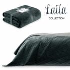 Laila ágytakaró - 170*270 cm - Grafitszürke