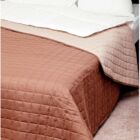 Naturtex Laura díszpárna - azonos színű ágytakaróhoz - barna