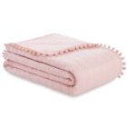 MEADORE ágytakaró - 200×220 cm - Rózsaszín , kétoldalas
