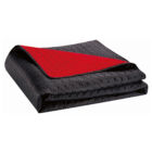 Salice ágytakaró - 220*240 cm - fekete-piros, kétoldalas