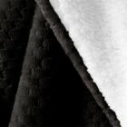 Shleepy meleg serpa takaró - 70*150 cm - fekete - két oldalas