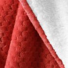 Shleepy meleg serpa takaró - 130*180 cm - piros - két oldalas