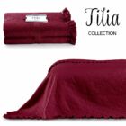 Tilia ágytakaró 170×210 cm - Rubin - fodros