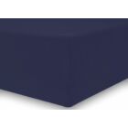 Amber pamut gumis lepedő - 80-90×200+30 - Navy kék