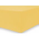 Amber pamut gumis lepedő - 80-90×200+30 - Sárga