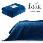 Laila ágytakaró - 170*210 cm - Királykék