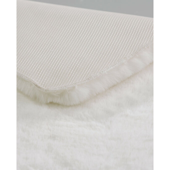 Premium Bali fürdőszobaszőnyeg - mosható - extra puha - 60*90 cm - fehér