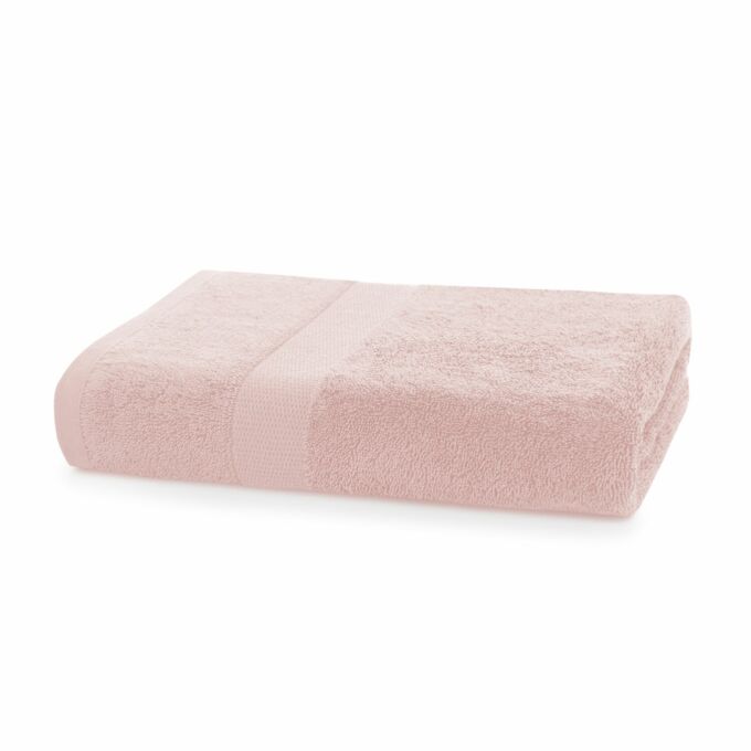 Marina 100% pamut törölköző - 50*100 cm - púder rózsaszín