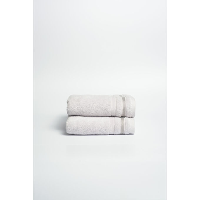 Belmanetti törölköző 50×90, 100% pamut Soft Feel - Light Grey