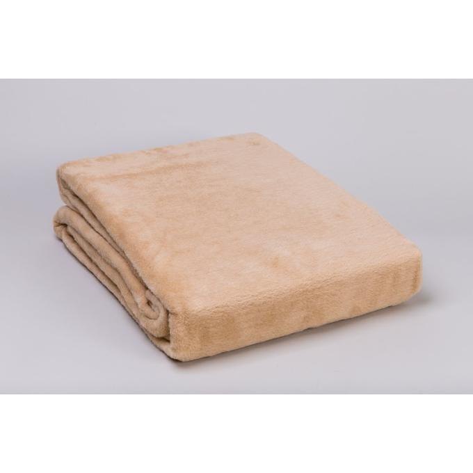 Naturtex egyszínű pléd világosbarna 150x200 cm 450gsm