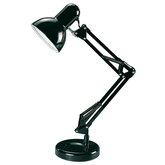 Rábalux Samson asztali lámpa - fekete 4212