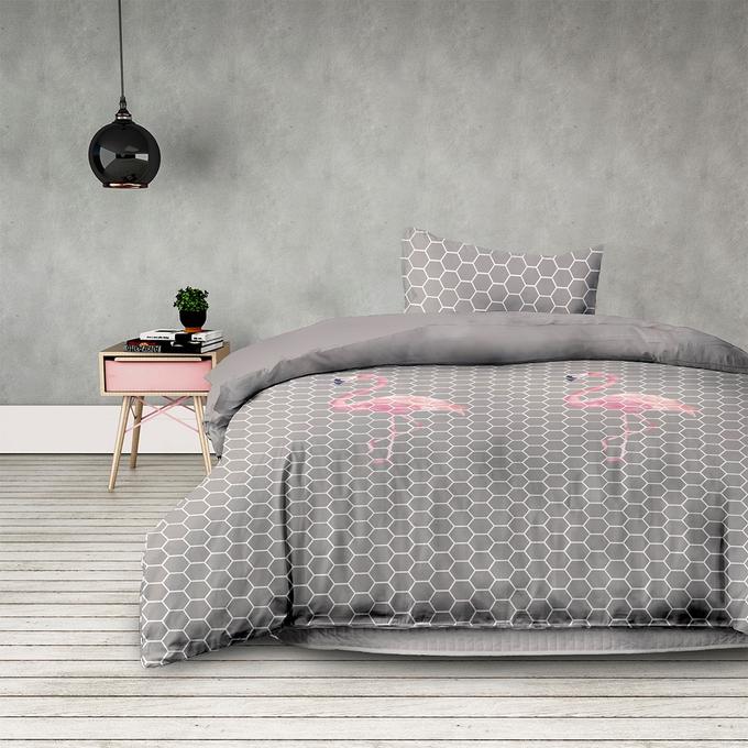Microfiber ágyneműhuzat - Flamingolight - 4 részes