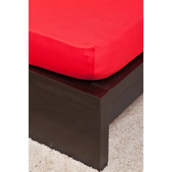 Naturtex Jersey gumis lepedő 180-200×200, piros