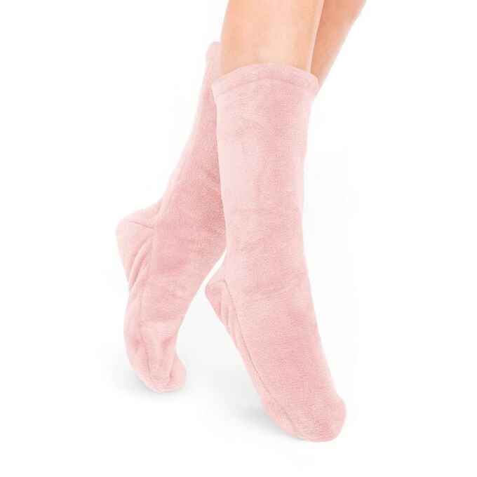 Wellness Olma zokni - univerzális méret - Púderrózsaszín- (extra meleg)