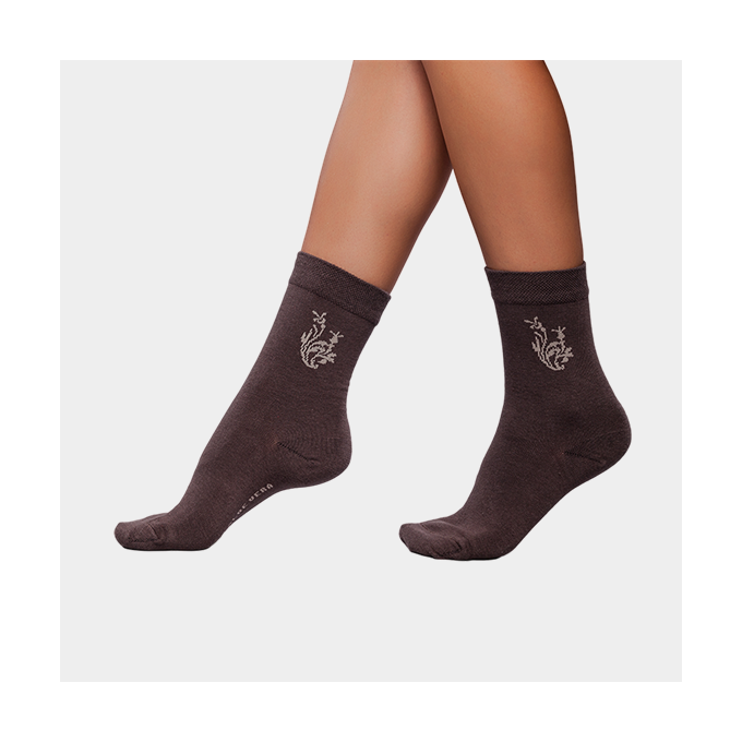 J.Press aloe vera zokni érzékeny lábú nőknek - 35-36 - galambszürke - WS088