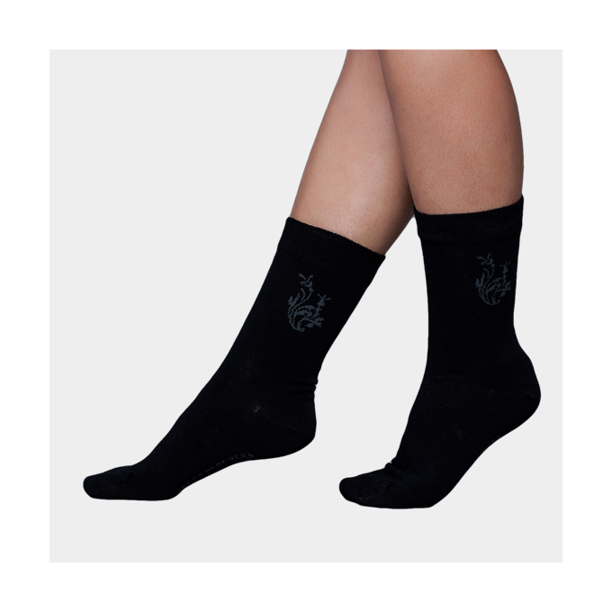 J.Press aloe vera zokni érzékeny lábú nőknek - 35-36 - fekete - WS088